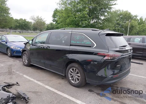 2023 Toyota Sienna Xle from USA, damaged, VIN 5TDYRKEC1PS168647
